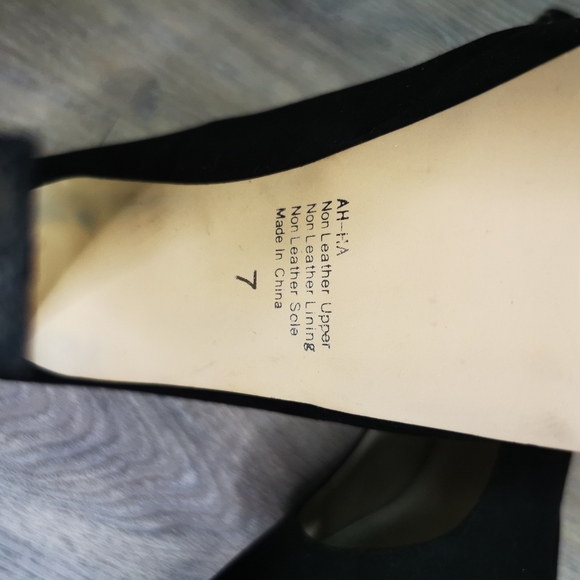 BETTS Black Suede Platform Stiletto Closed Toe High Heels Pumps Sexy Clubbing - Picture 7 of 9